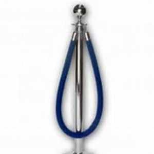 Silver barrier Post